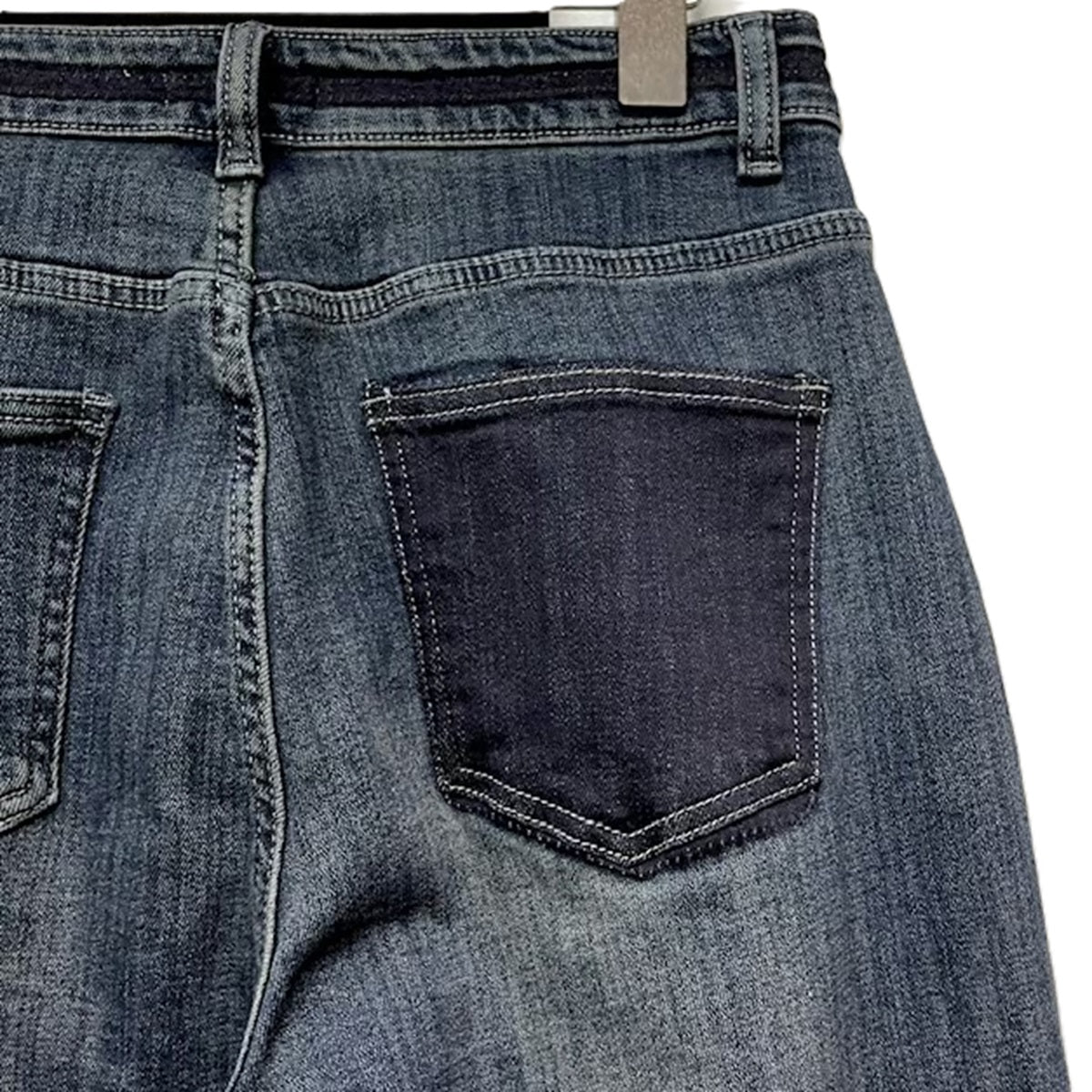 裏起毛テーパードデニムパンツ