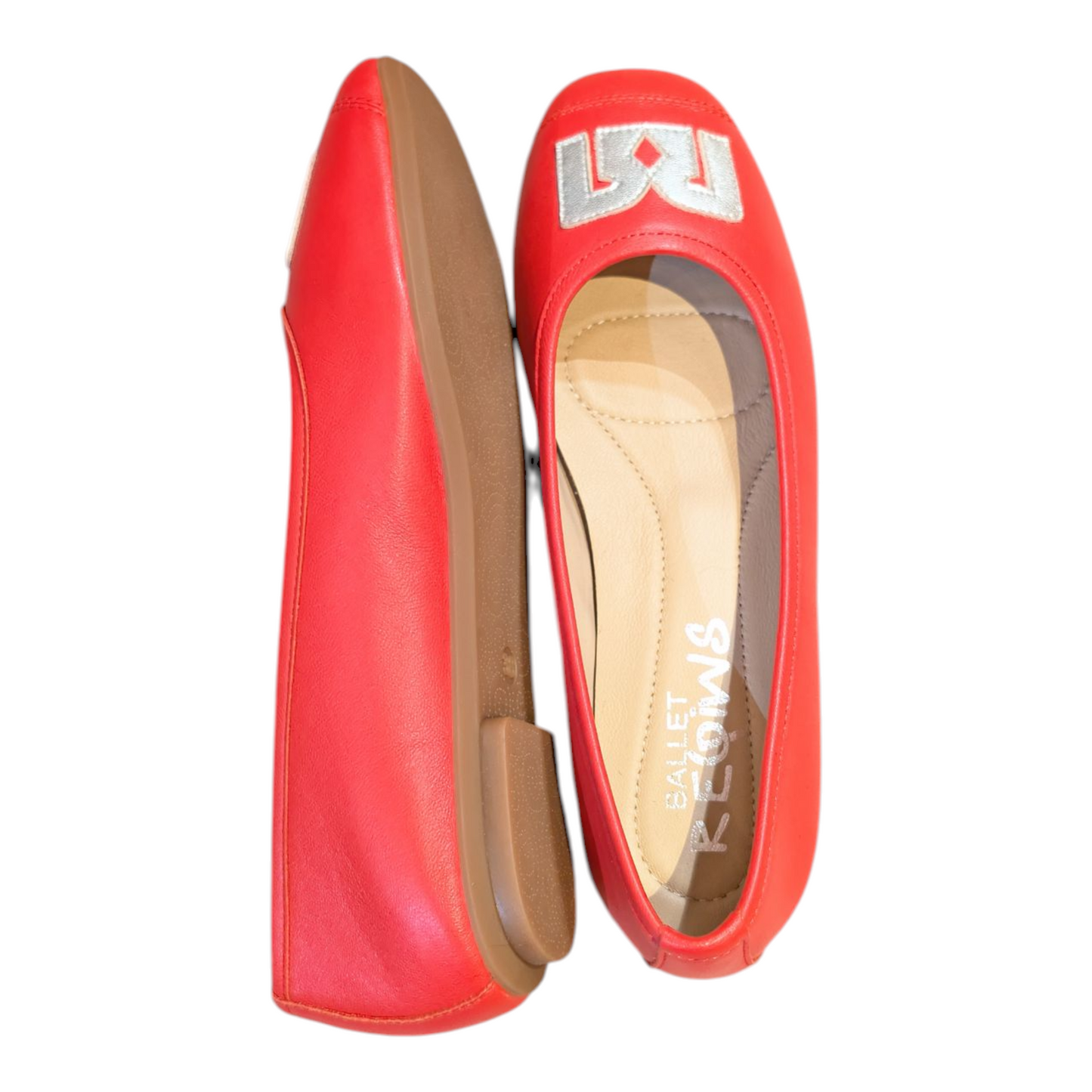 「RR」本革フラットシューズ