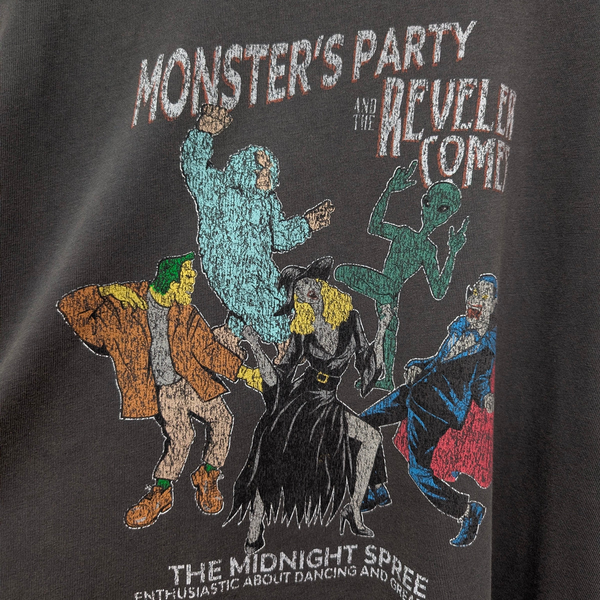 モンスターパーティロングスリーブTシャツ
