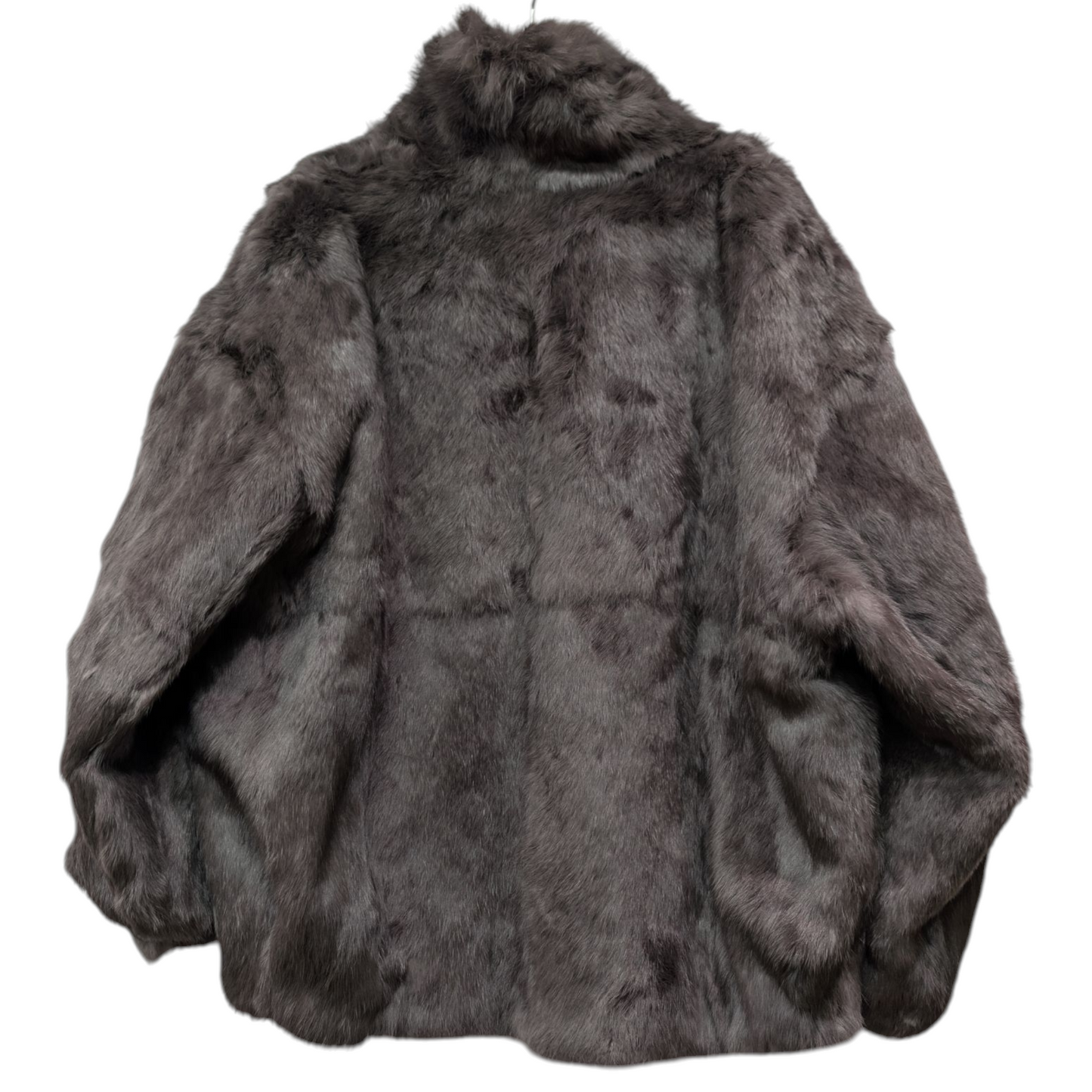 ラビットファー×ナイロンリバーシブルブルゾン オフホワイト