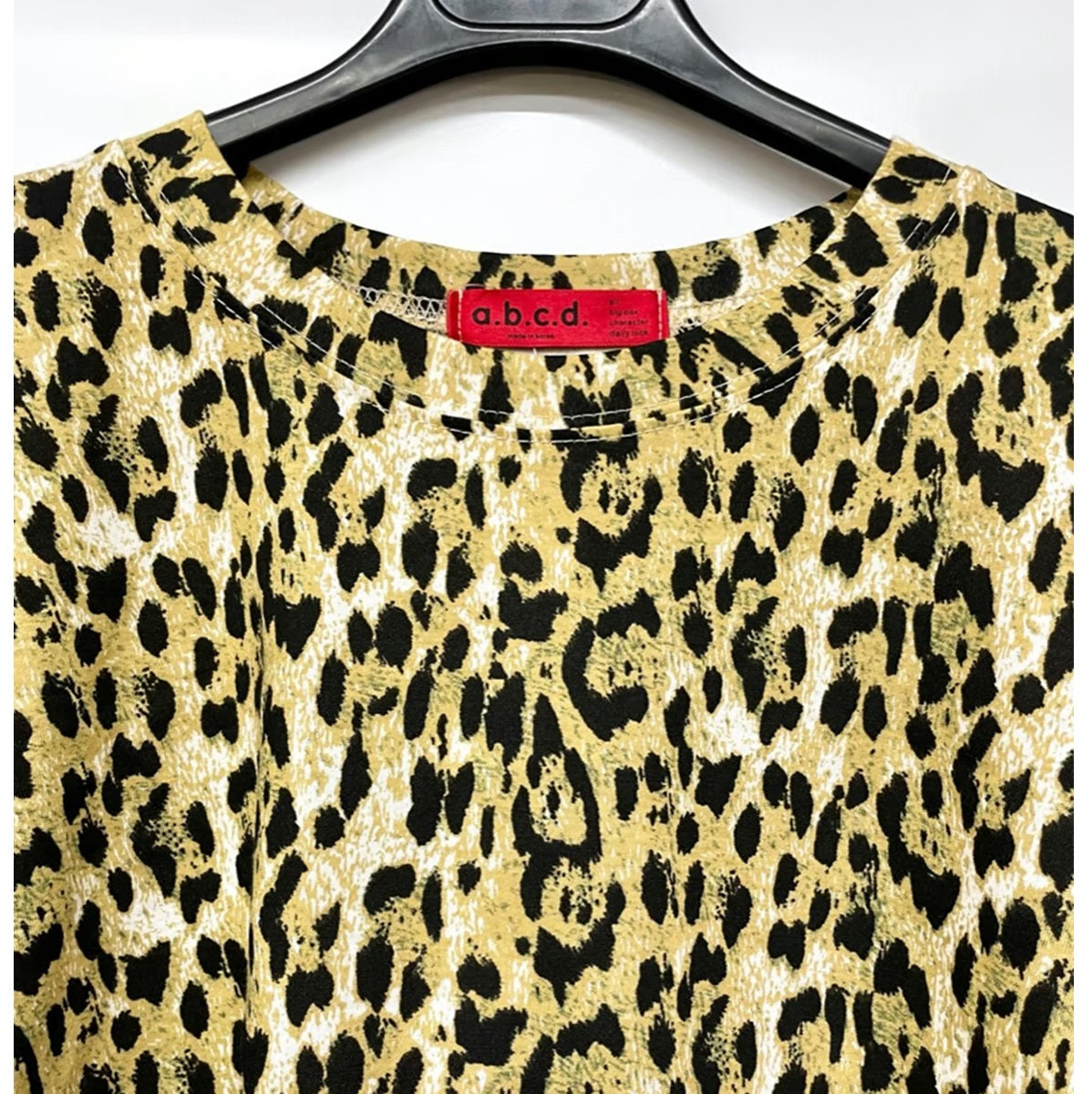 レオパードロングスリーブTシャツ