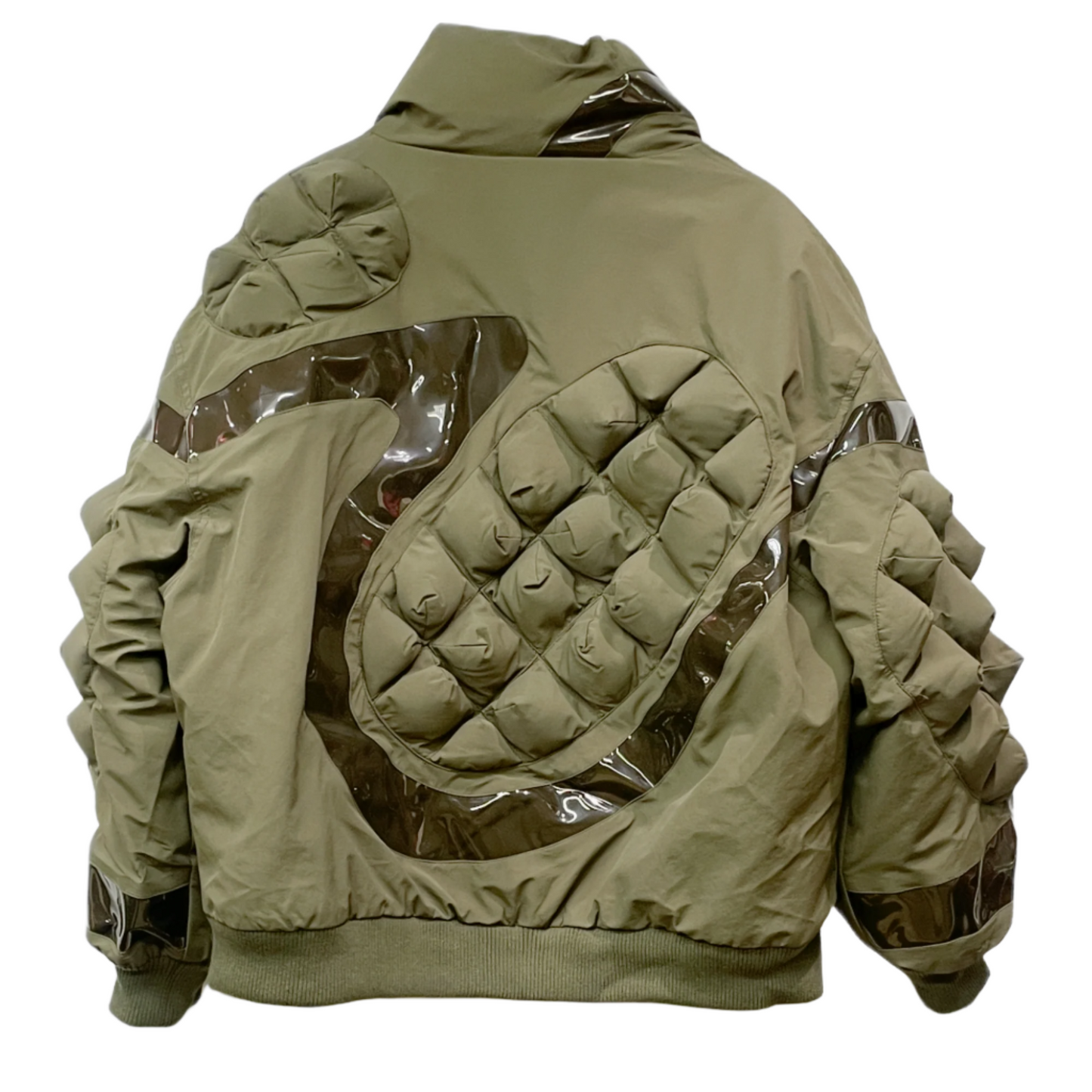KOREA import リアルダウンジャケット　カーキ