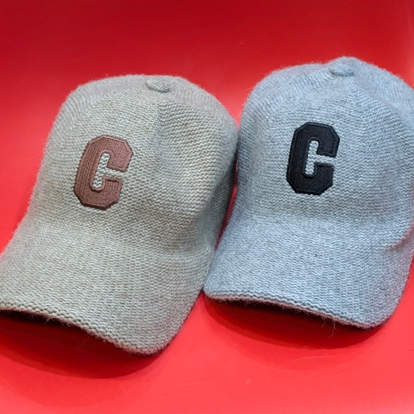 「C」ニットキャップ