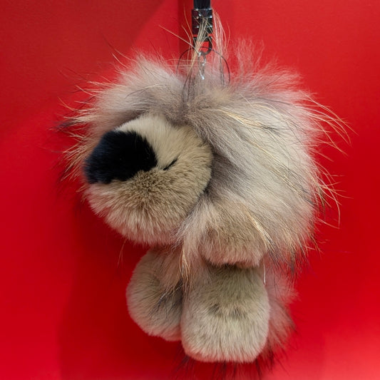 リアルミンク&フォックスファー【ライオン】チャーム