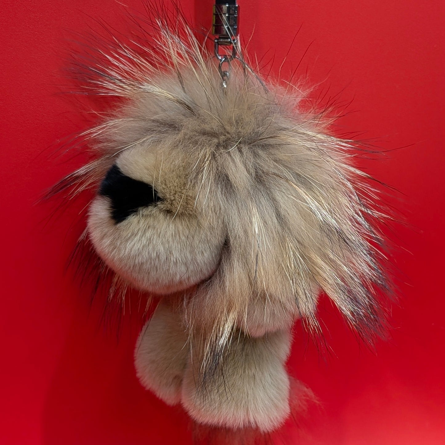 リアルミンク&フォックスファー【ライオン】チャーム