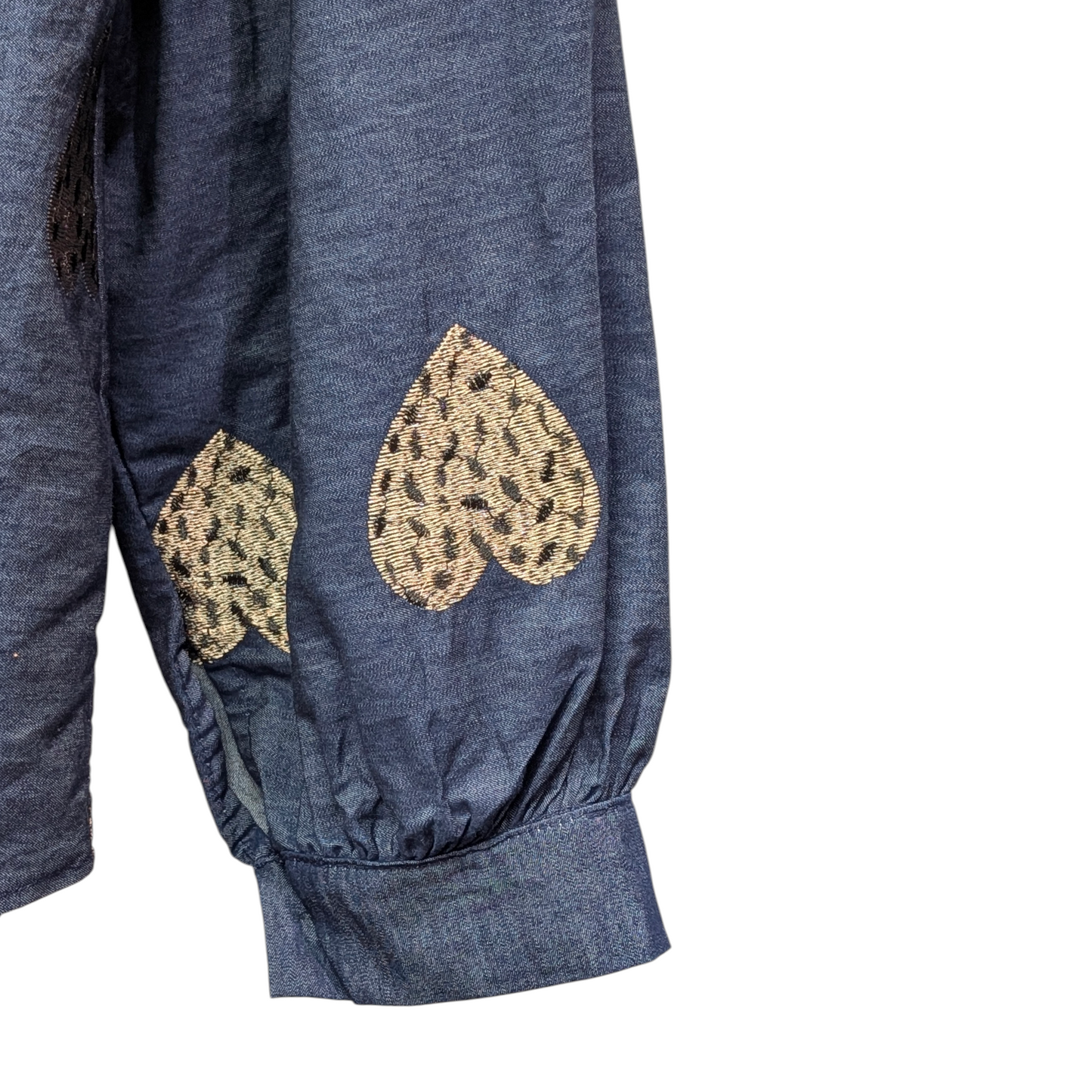 ITALY import ♡刺繍ダンガリーシャツ