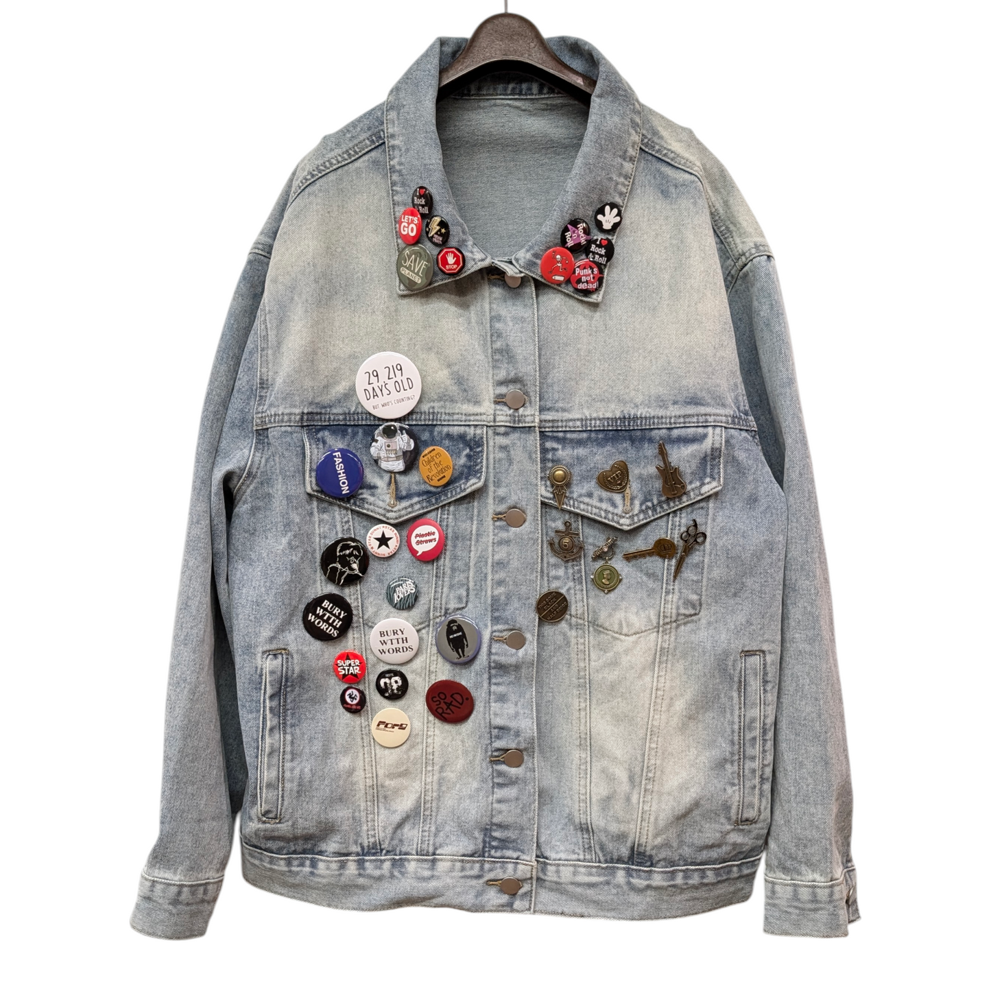 缶バッジ＆ピンバッジ付きGジャン