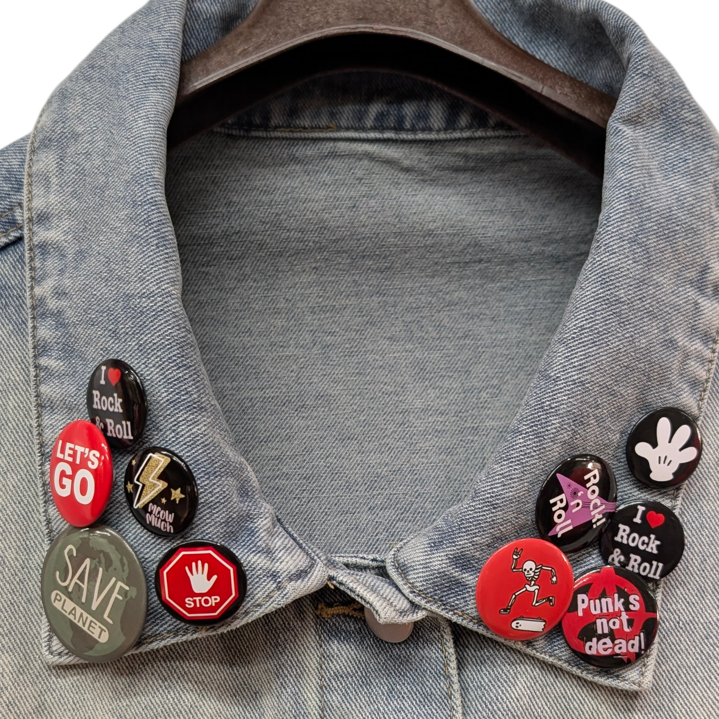 缶バッジ＆ピンバッジ付きGジャン