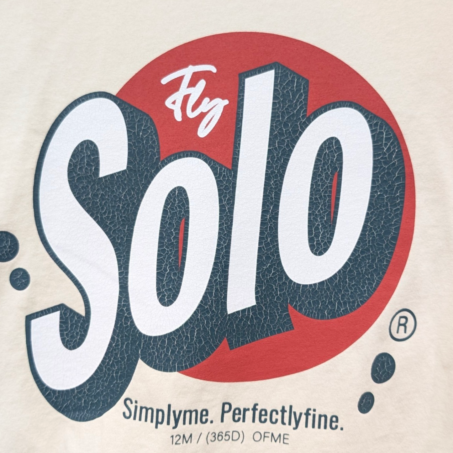 VINTAGE加工「Solo」Tシャツ
