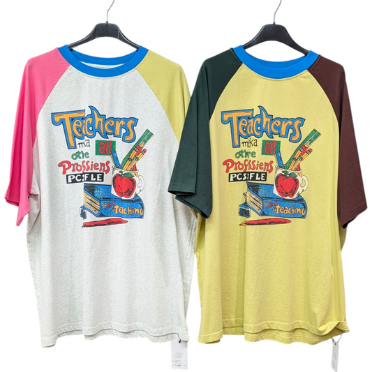 ラグラントリプルカラーロングTシャツ
