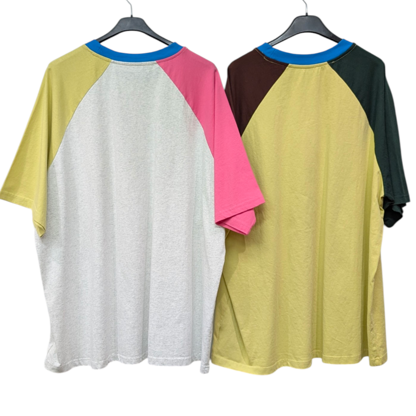 ラグラントリプルカラーロングTシャツ