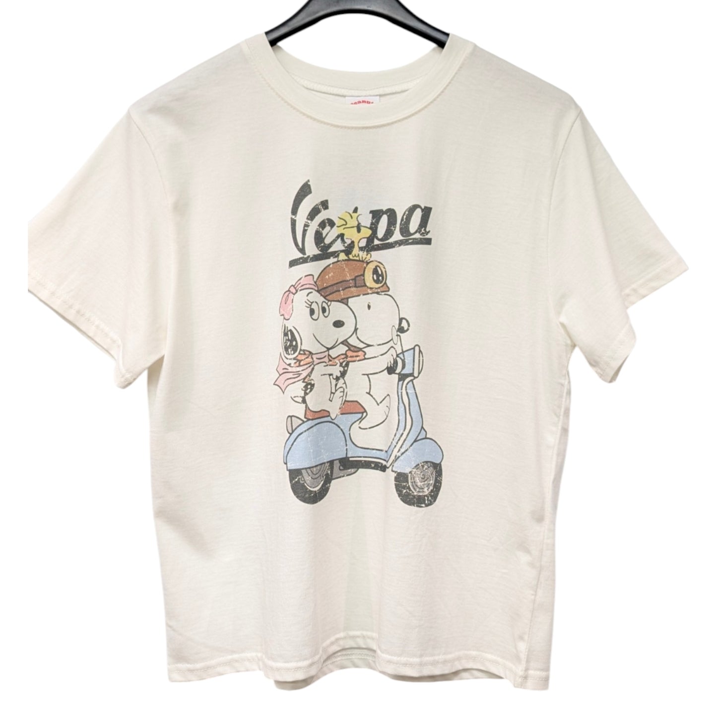 【PEANUTS】スヌーピーVespaショートTシャツ