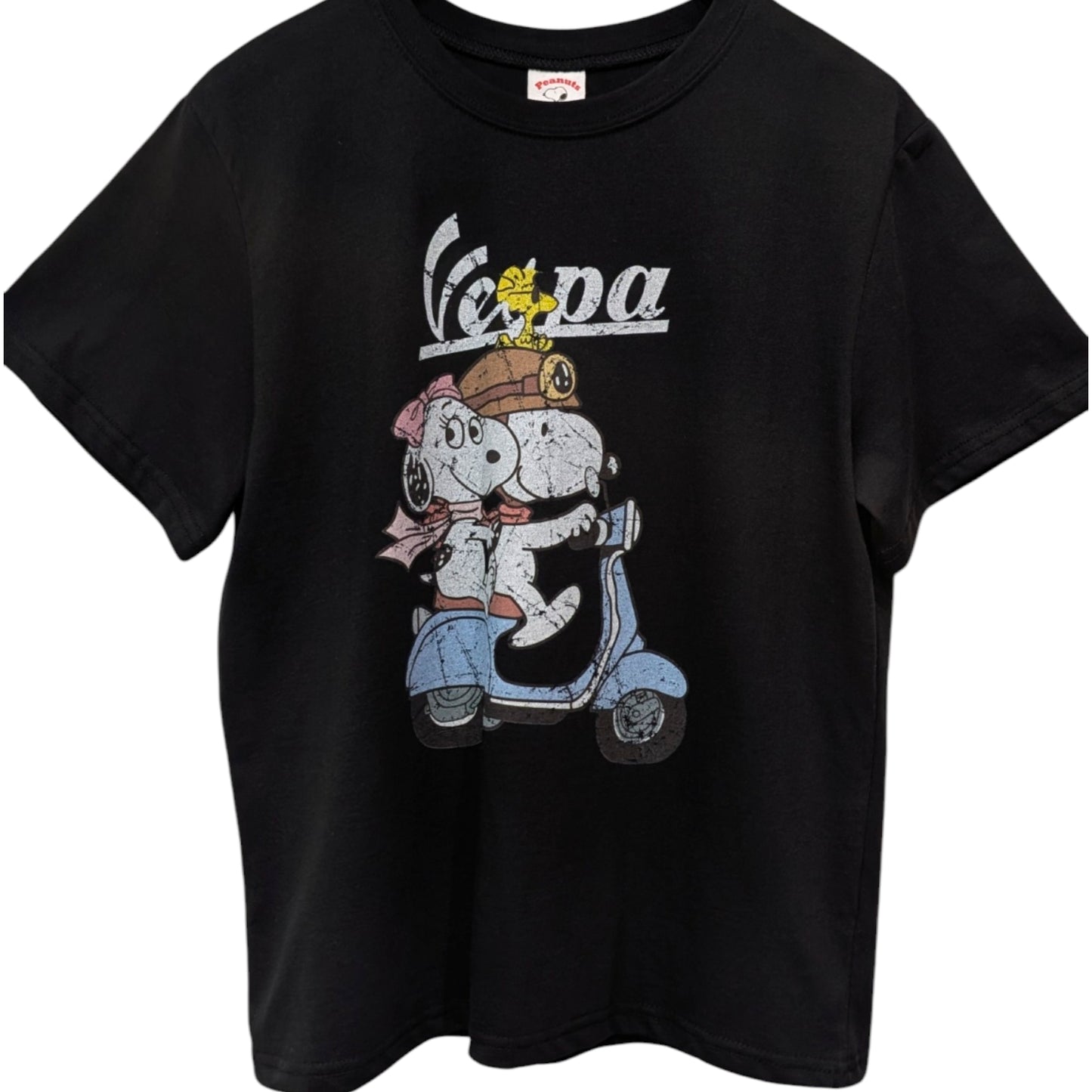 【PEANUTS】スヌーピーVespaショートTシャツ