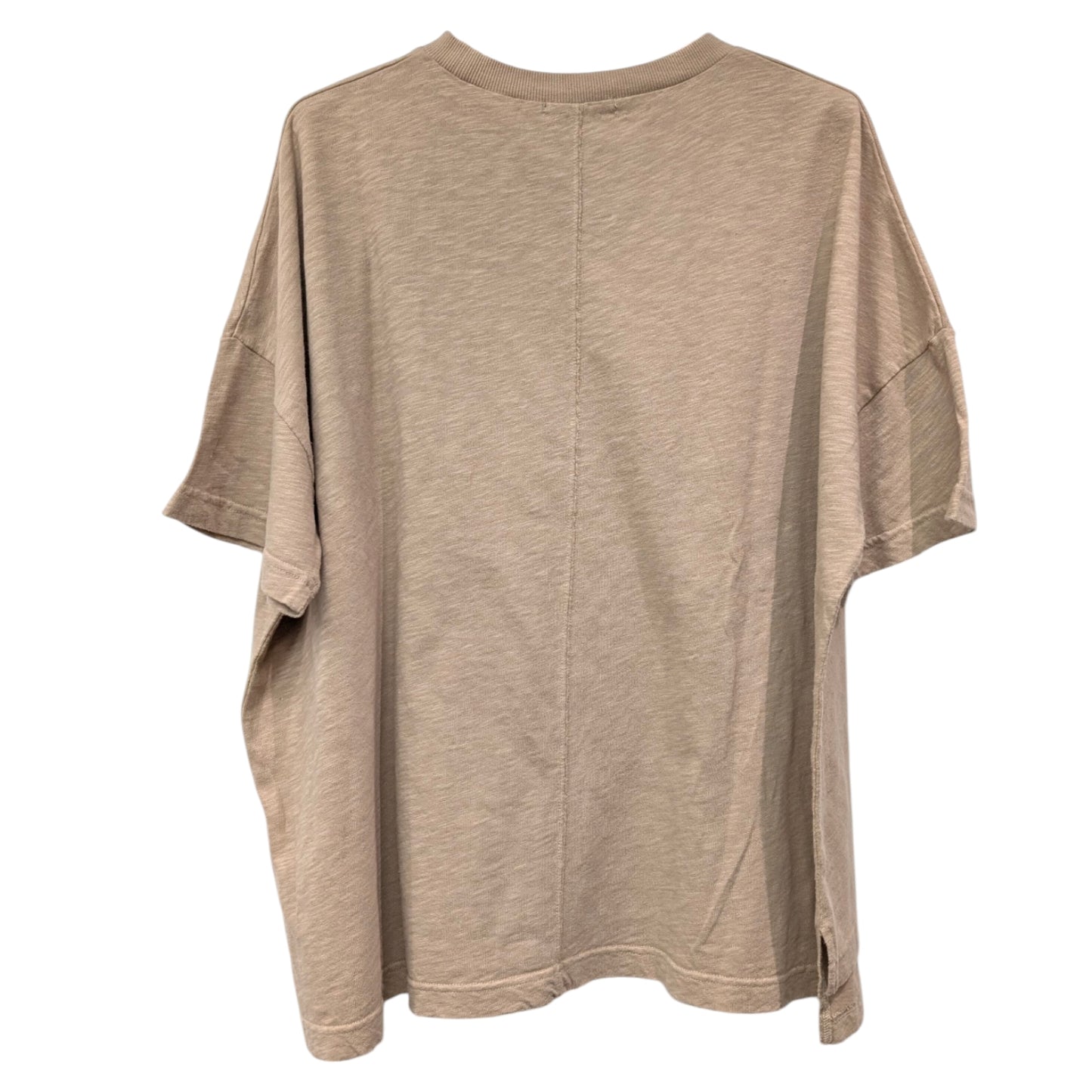 スラブコットンバルーンプリントTシャツ