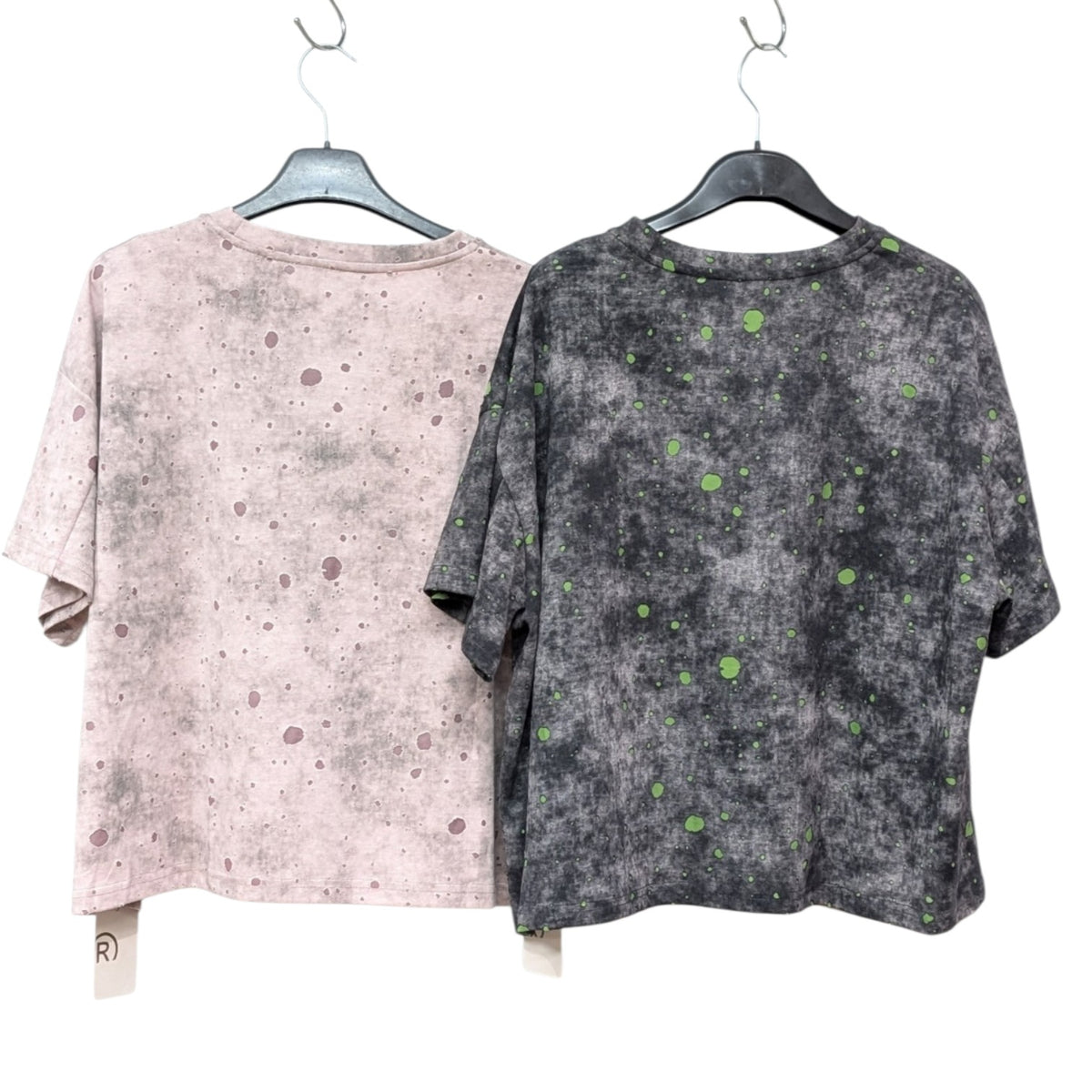 ダメージ加工スパンコールピンクパンサーTシャツ