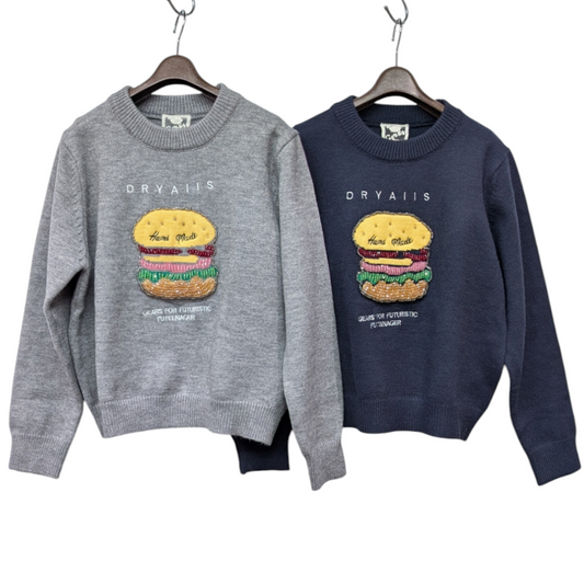 KOREA import BURGERニット