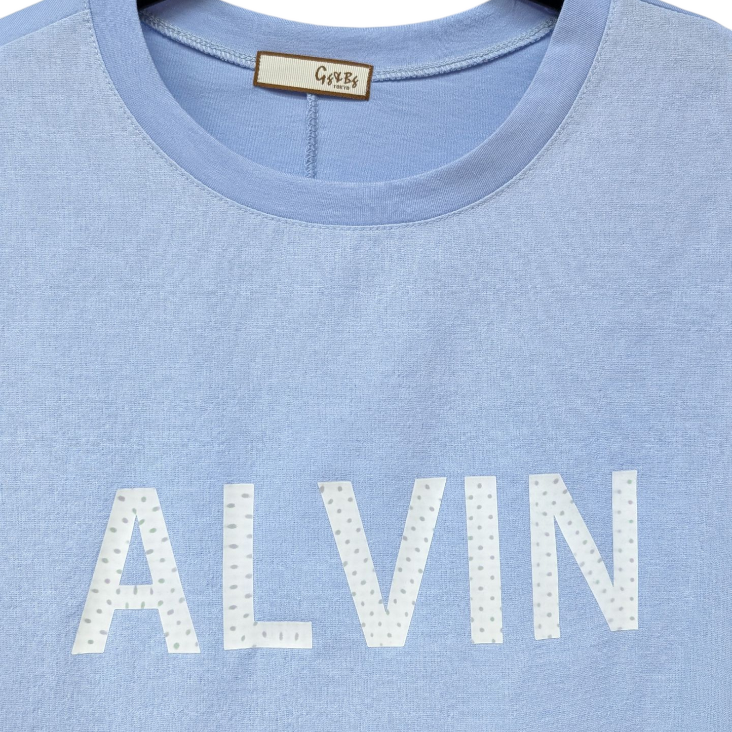 「ALVIN」ホログラムロゴトップス