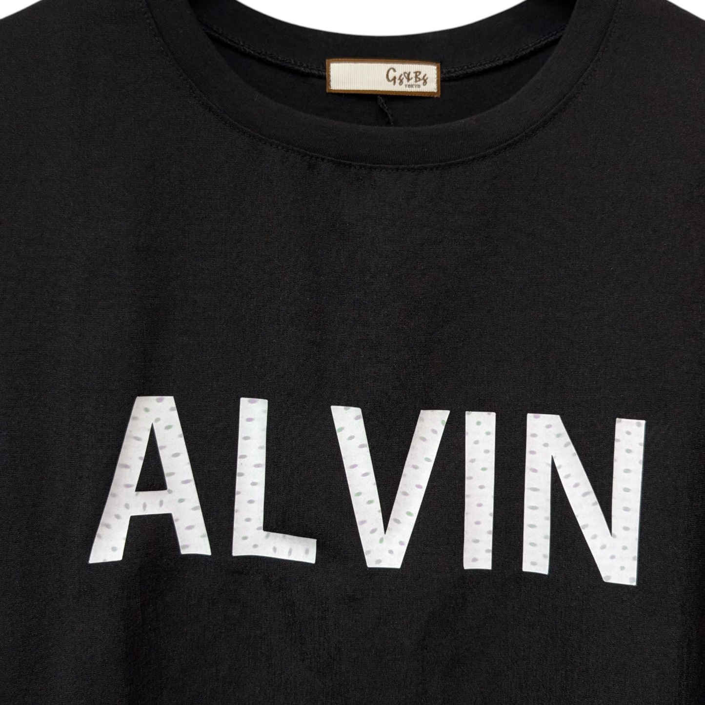 「ALVIN」ホログラムロゴトップス