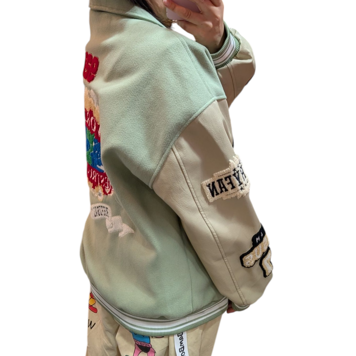 ワッペンスタジャン  ペールグリーン
