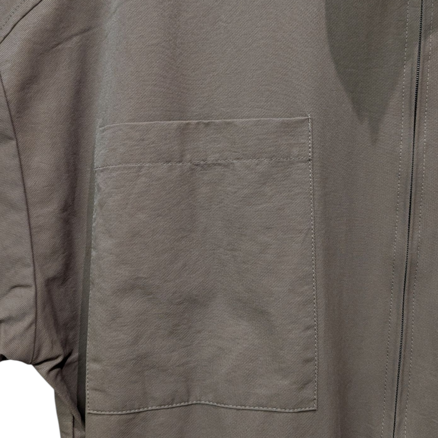 ハイネックジップアップつなぎ