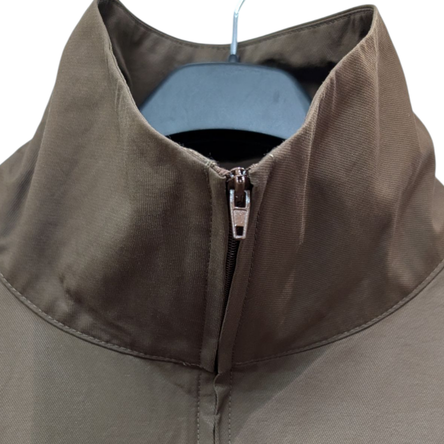 ハイネックジップアップつなぎ