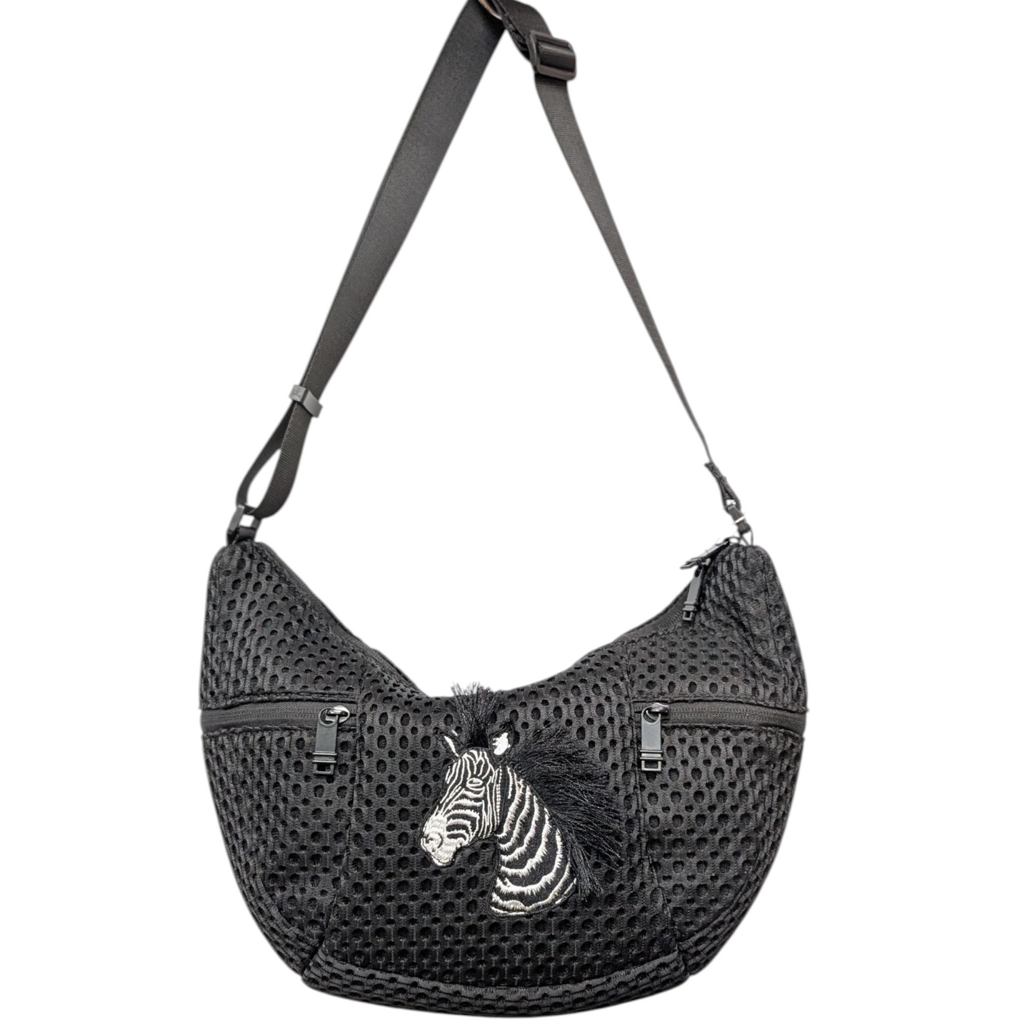 立体たてがみゼブラメッシュショルダーバック