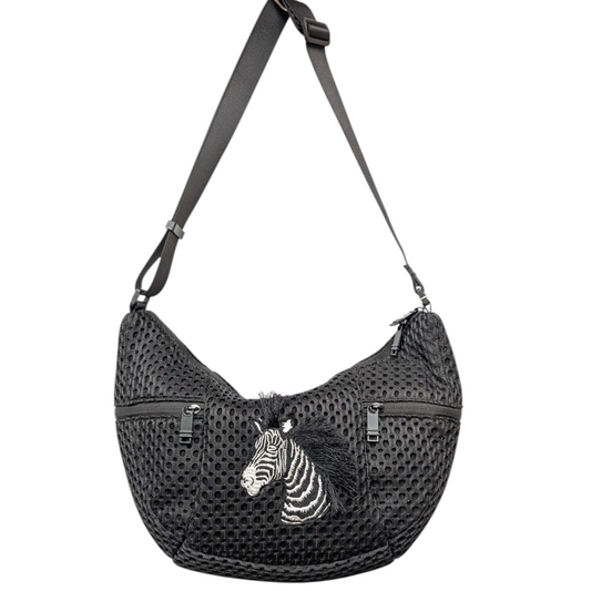 立体たてがみゼブラメッシュショルダーバック