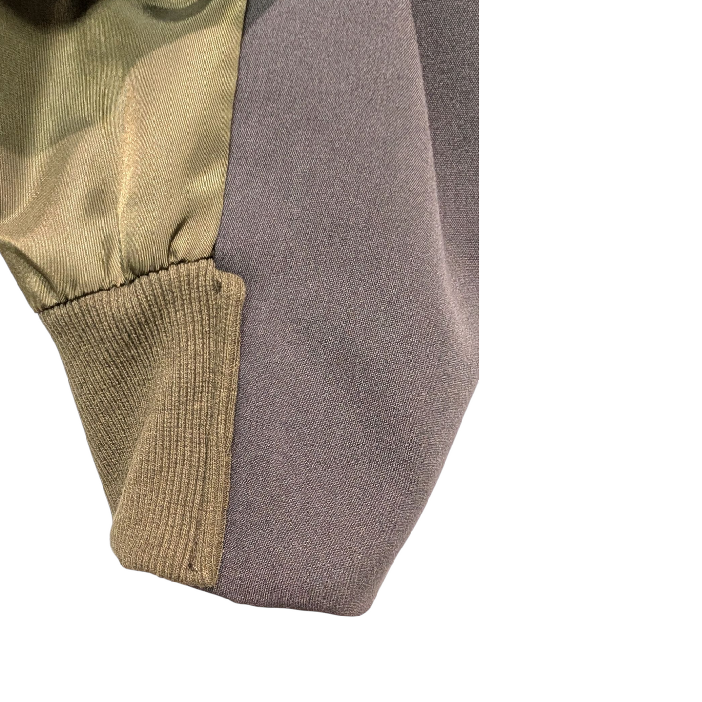 ハーフブルゾン切替えショートジャケット