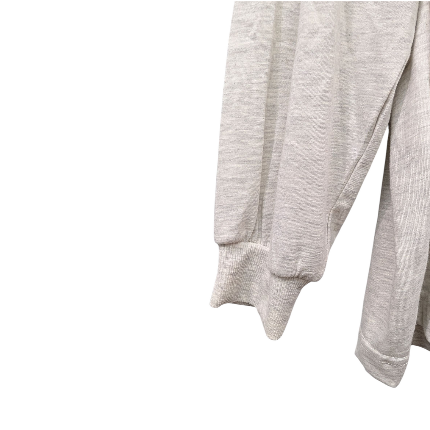 スウェットライク刺繍ロゴロンT