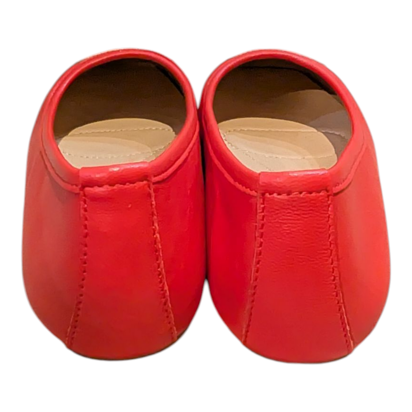 「RR」本革フラットシューズ