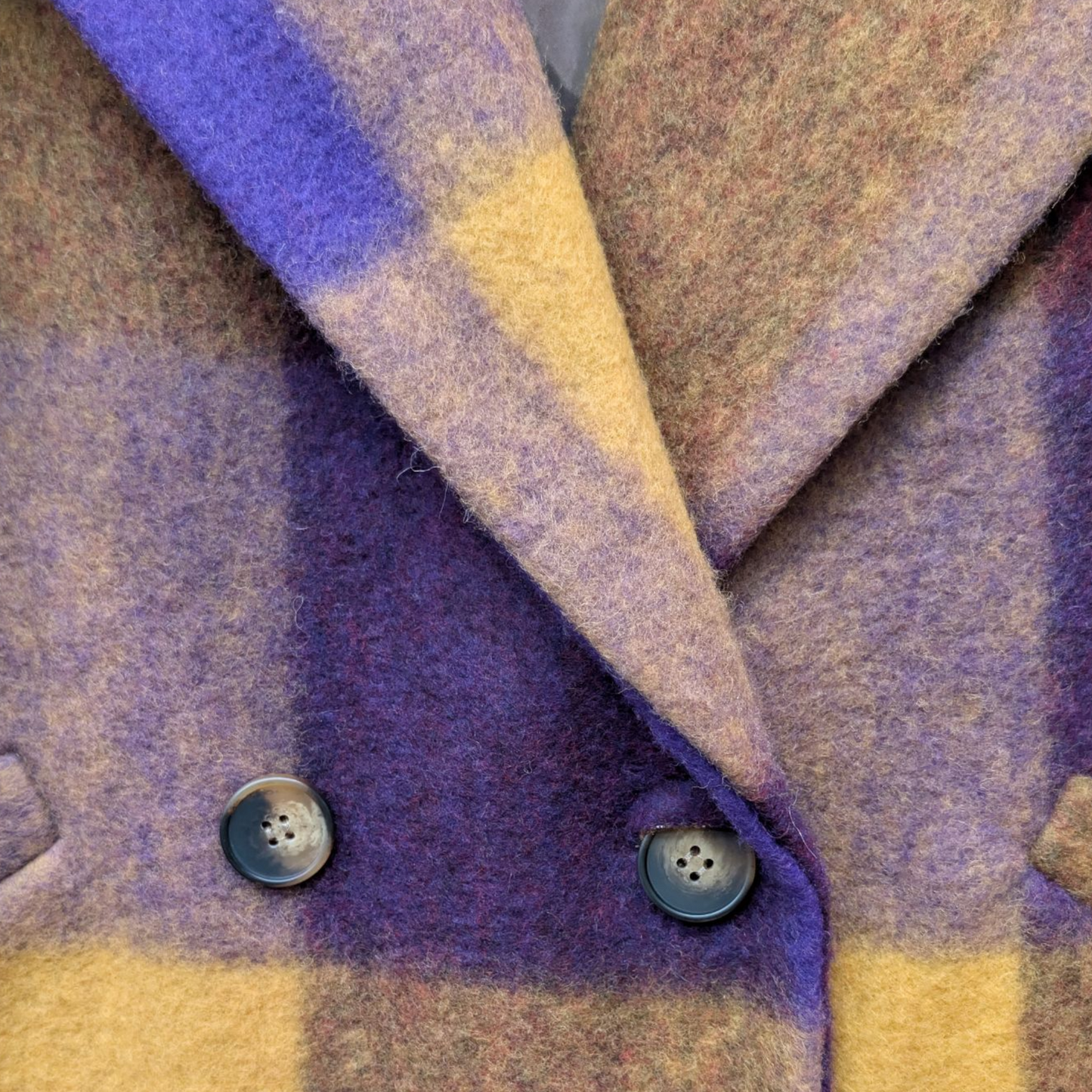 ITALY import 圧縮ウールロングコート