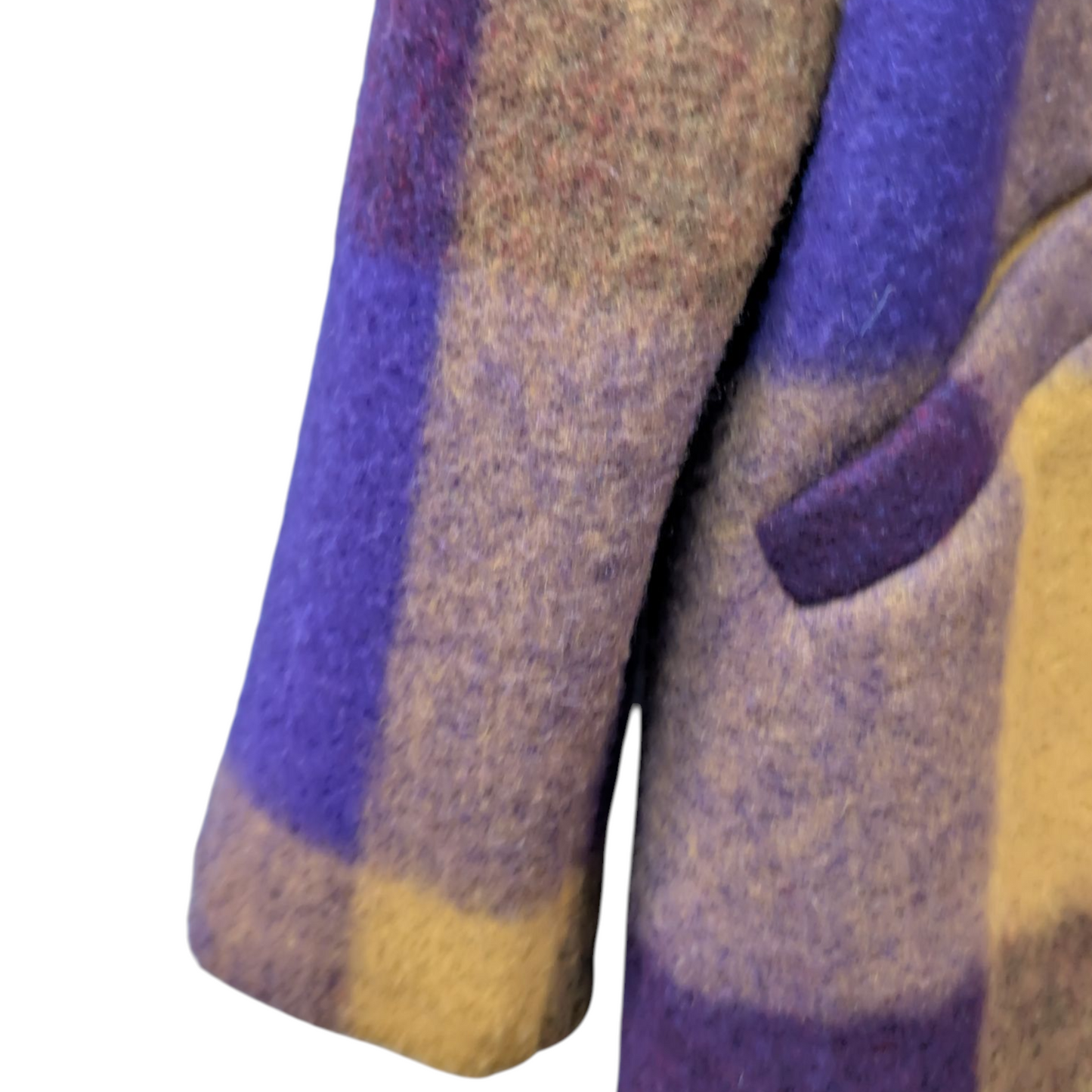 ITALY import 圧縮ウールロングコート