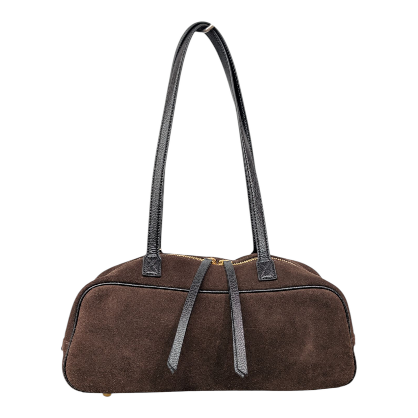 スエードボストンバック