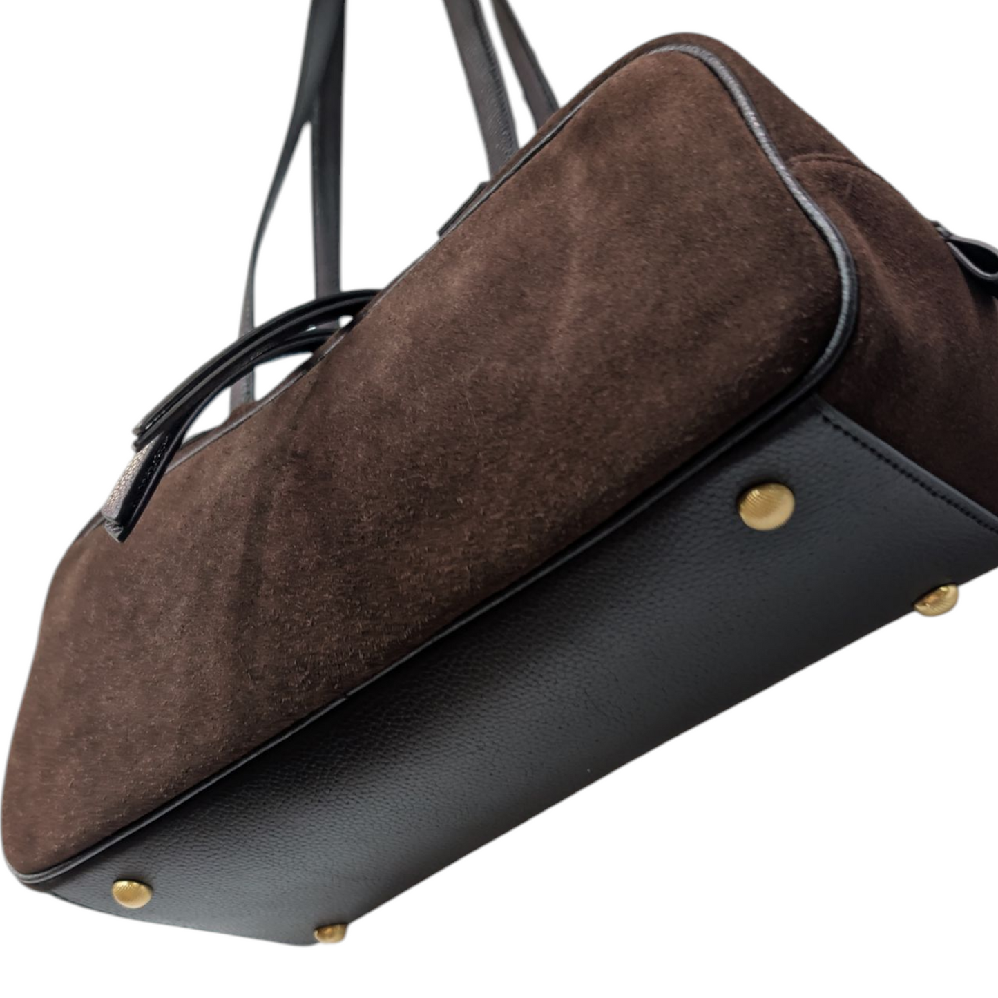 スエードボストンバック