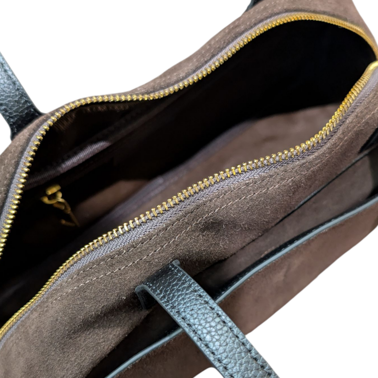 スエードボストンバック