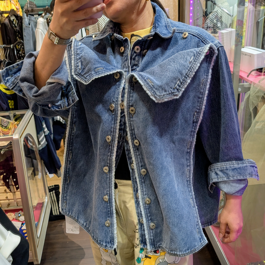 ナポレオン風デニムジャケット